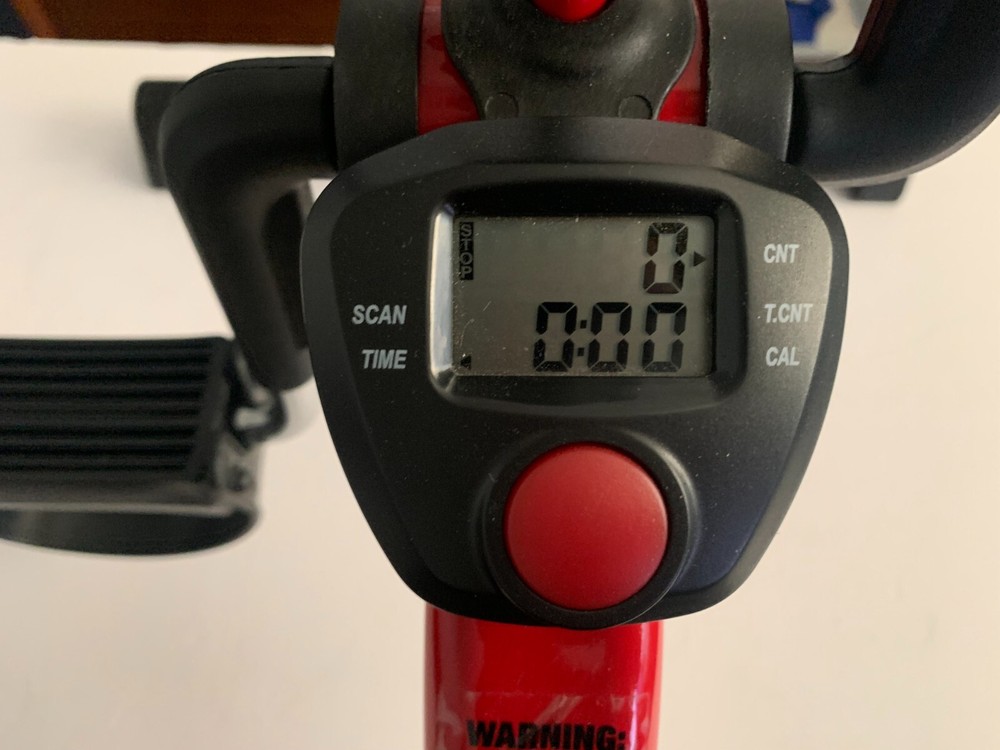 Nova Digital Exercise Peddler Red Item 6002-R (Foldable)
