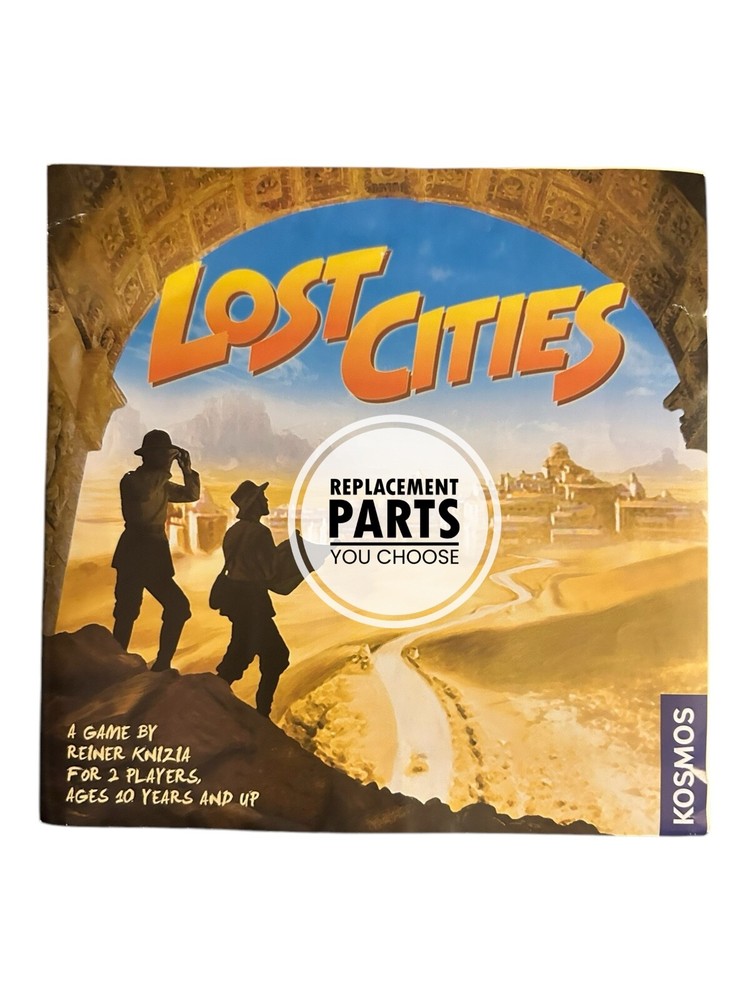 Lost Cities The Original Card Game 2014 REPLACEMENT