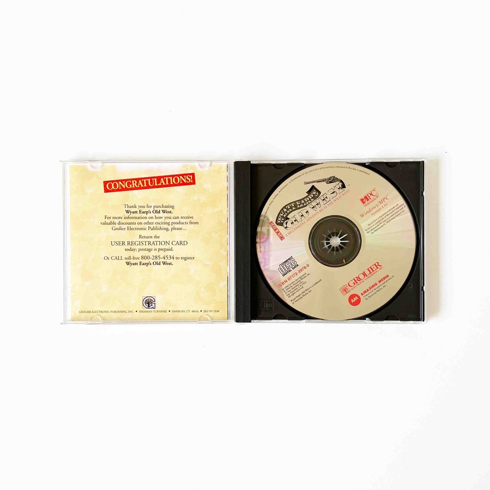 WYATT EARP'S OLD WEST - 1994 WINDOWS PC GAME