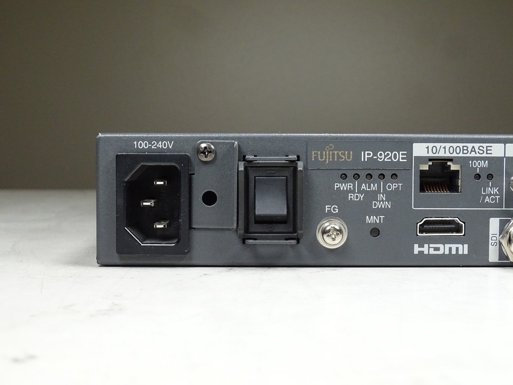 FUJITSU IP-920E HD/SD MPEG4 AVC VIDEO ENCODER