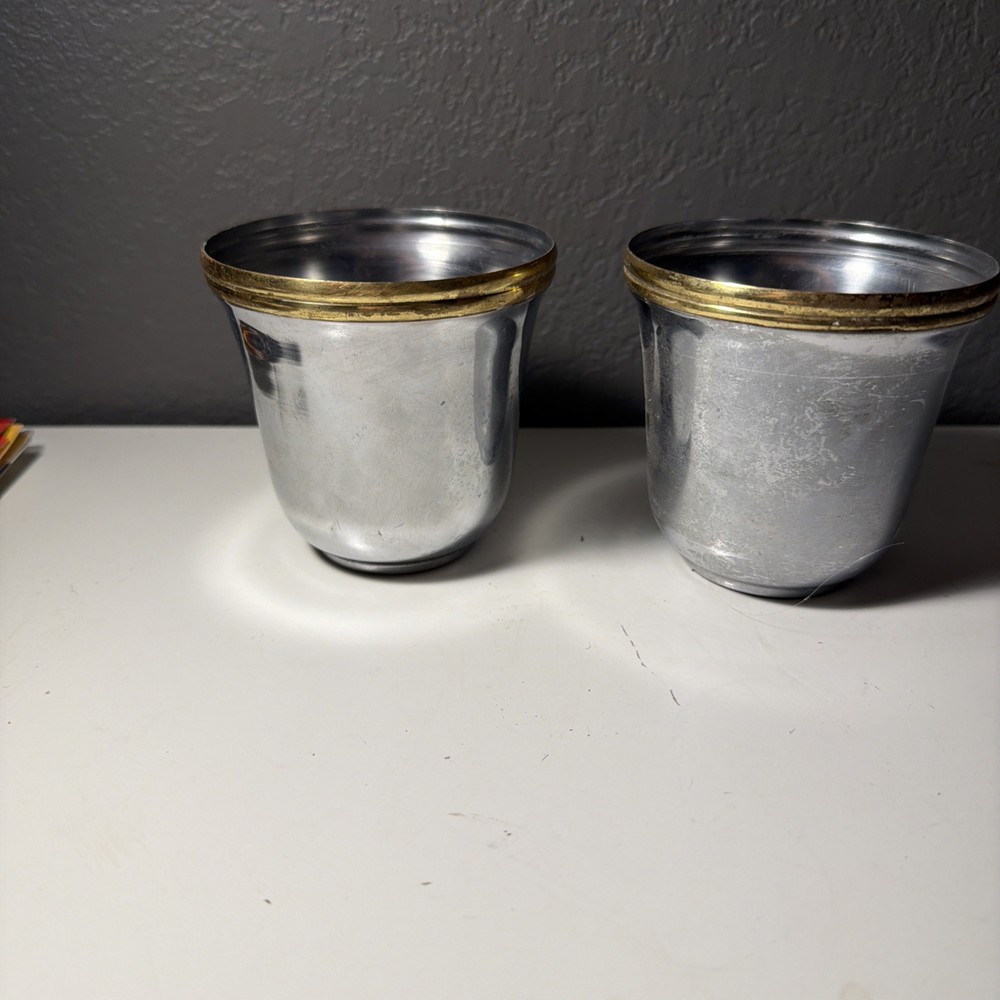 2 Made In India Cups With Gold Ring
