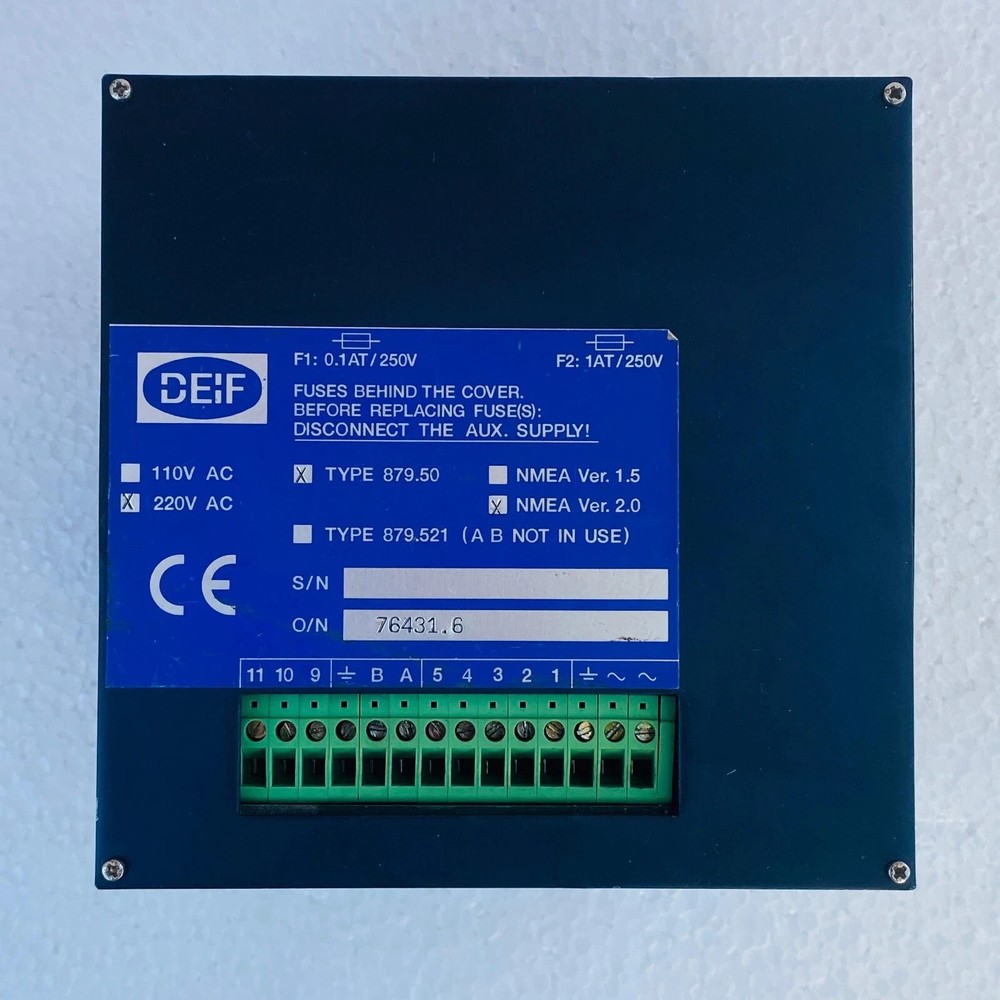 Deif 879.521 Wind Measuring System