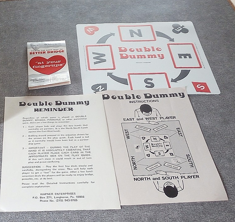 Wapner Enterprises Card Games Double Dummy Box