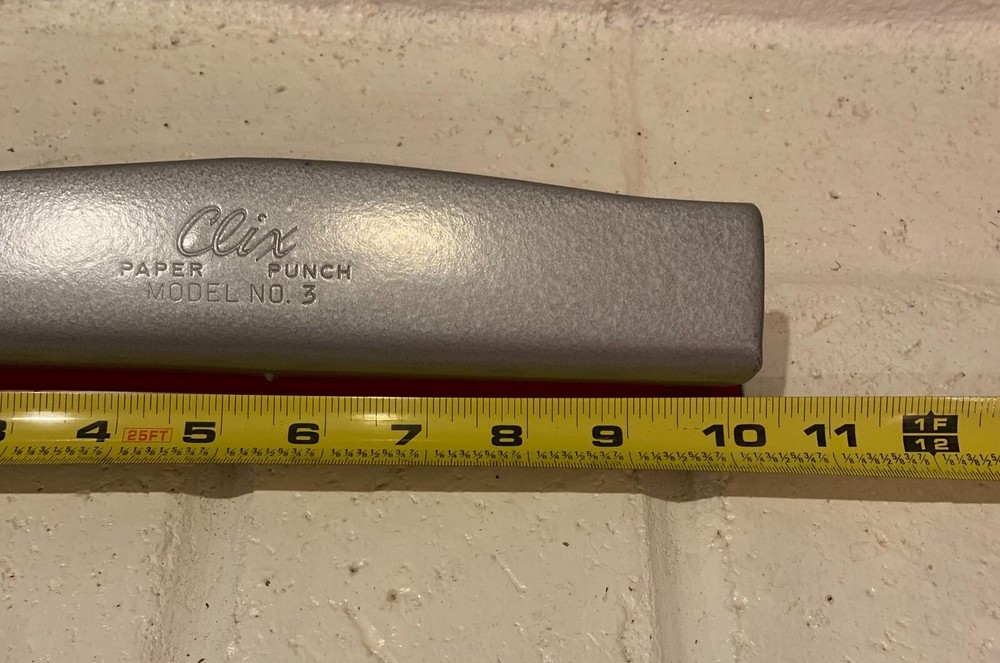 Clix Paper Punch 3 Hole Model #3