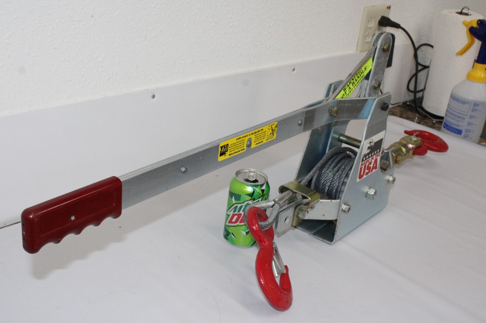 Maasdam Pow'r-Pull Model #6000S 3 Ton Cable Puller - Come Along - 1A1