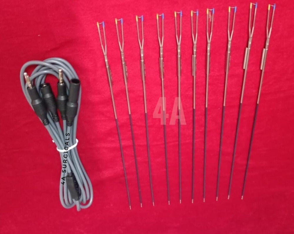 4A BIPOLAR CUTTING LOOP SINGLE STEM 10PCS + BIPOLAR TURP SINGLE STEM CABLE 1PC