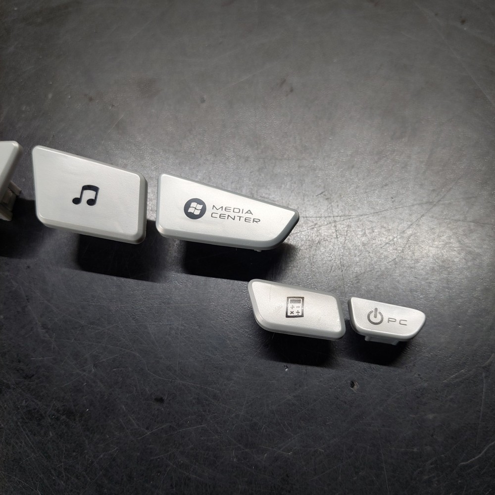 Logitech K350 Wireless Keyboard Replacement Media Key Set