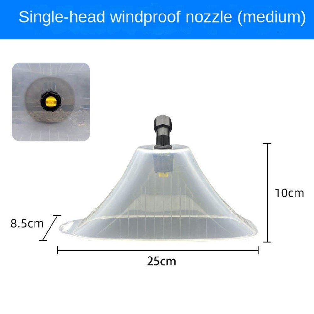 Windproof Cover For Gardening Watering Killer Nozzle Windproof Spray Nozzle