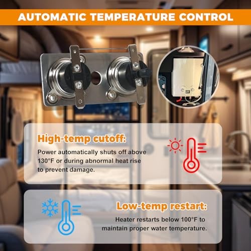 2-Pack 232306 Water Heater Thermostat Switch Compatible with Suburban SW