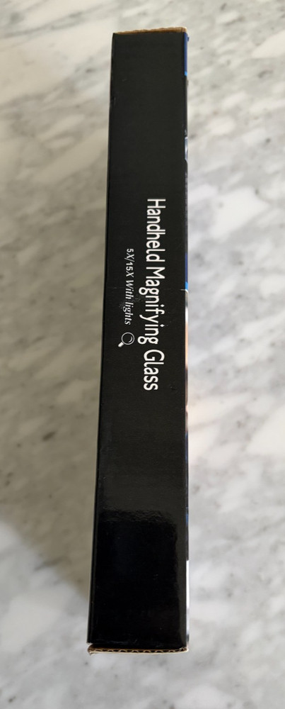 Handheld Magnifying Glass 5x/15x with LED Lights