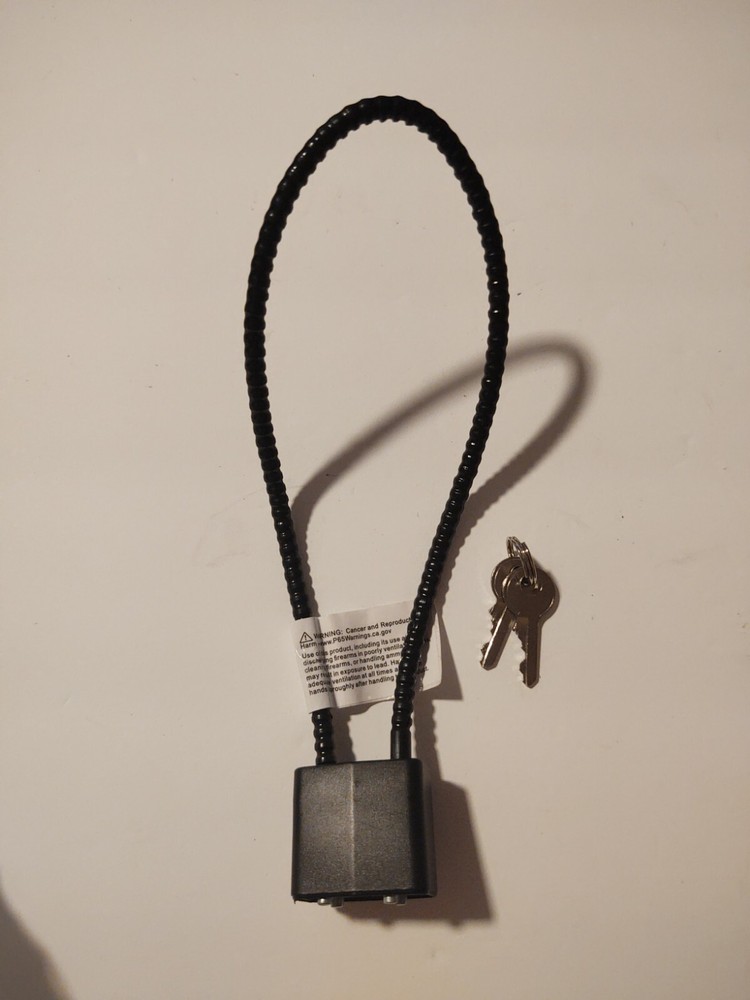 Cable Gun Lock 30mm Cable Firearm Lock with 2 Keys
