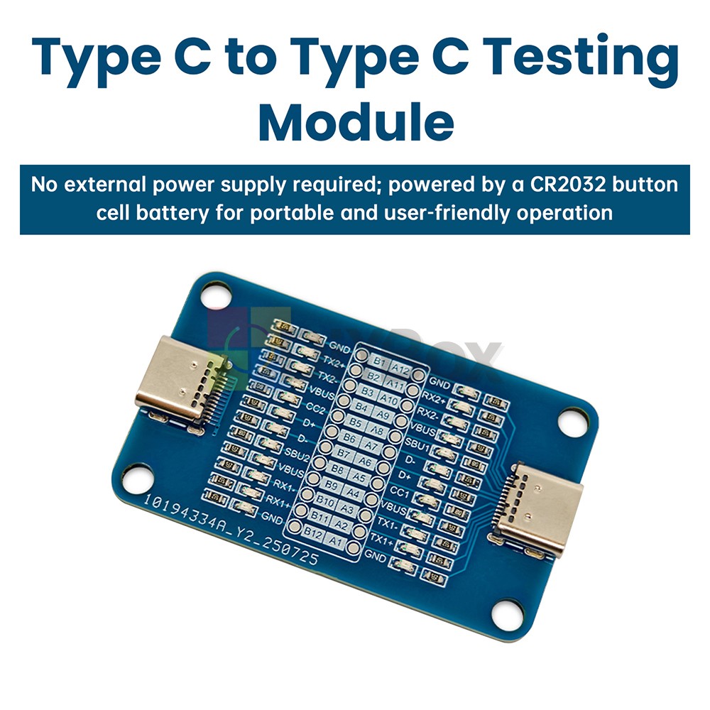 Double Head TYPE-C Cable Detection Module USB C to USB C Cable Detection Module