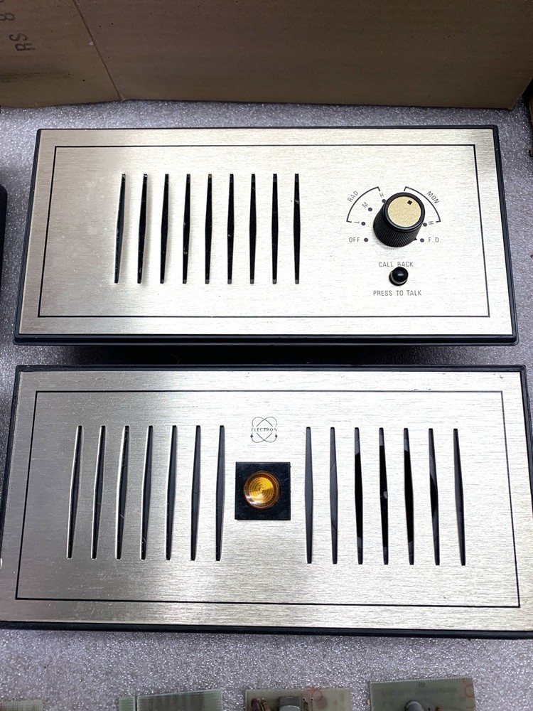 70s New Vintage Electron Intercom Stations Parts