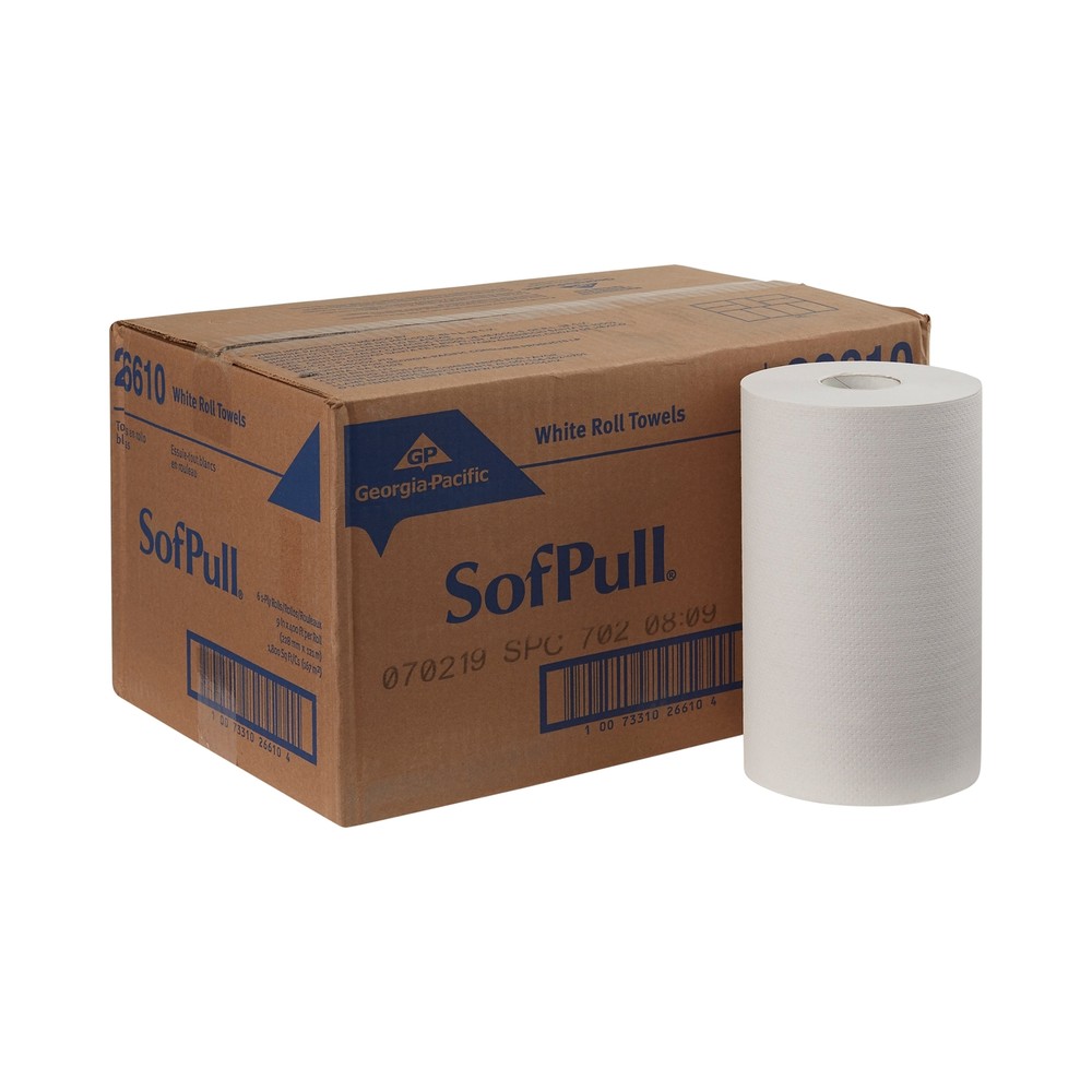 SofPull Paper Towel Hardwound Roll 1 Case(s) 1 Towels/ Case