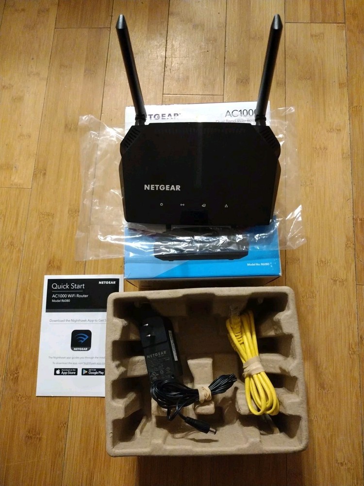 Netgear AC1000 Dual Band WiFi Router R6080