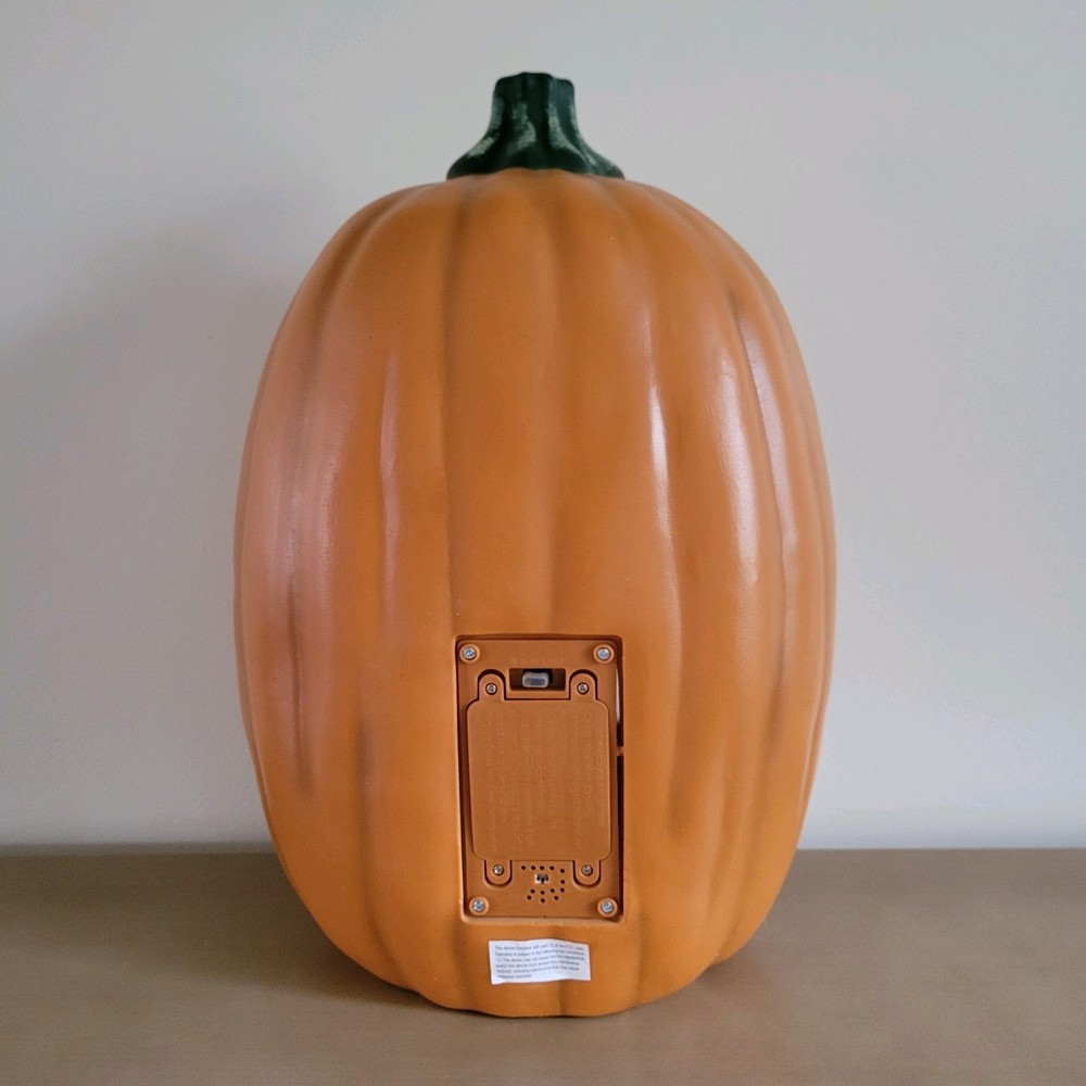 OB LED Spooky Jack-O'-Lantern Motion-Activated Musical Halloween Decoration