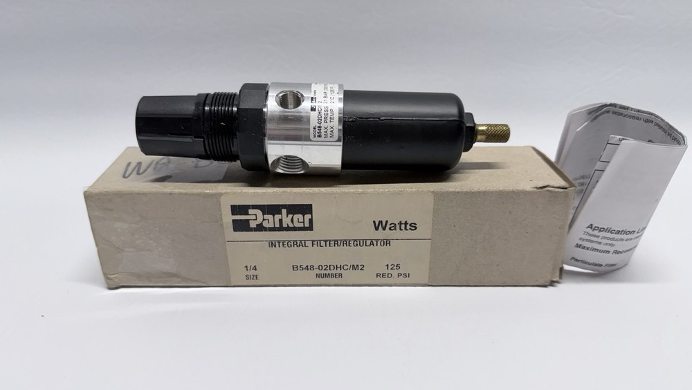 NEW Parker B548-02DHC/M2 Filter Regulators