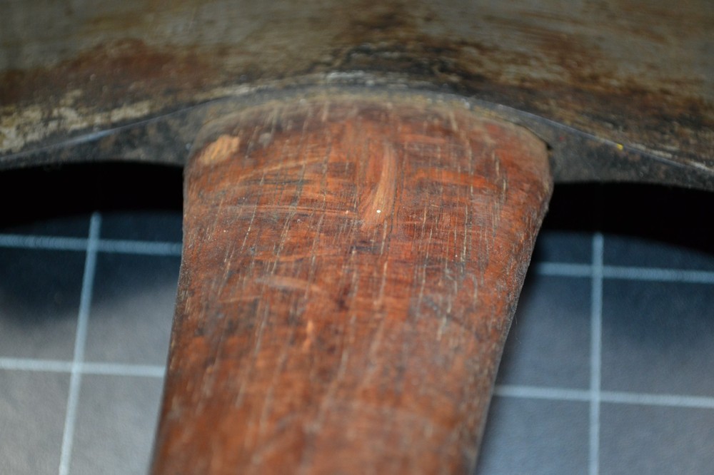 PLUMB - 3 1/2# - DOUBLE BIT AXE - ALL ORIGINAL