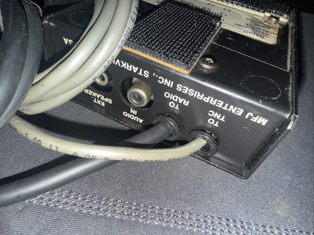 MFJ-1272BYV For Microphone/TNC Switch USED