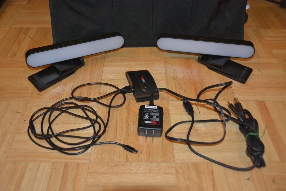 Sunpak ebox portable Folding studio 20"x20" lightbox w/variable digital lighting