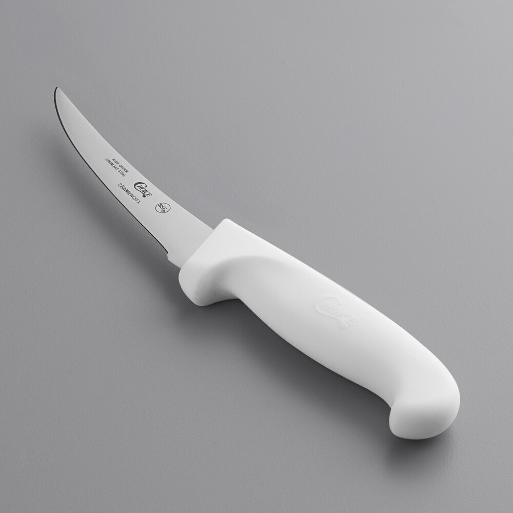 5" White Boning Knife NSF Listed (select style below)