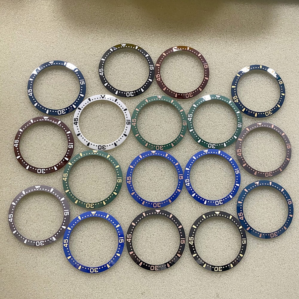 Outer Diameter 38MM Ceramic Watch Bezel Watch Ring Replacement Watch Accessories