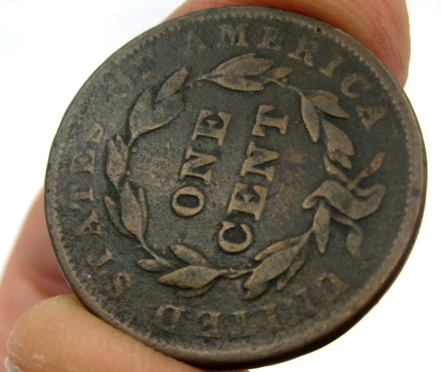 Nice 1839 LARGE CENT ~ Very Good VG