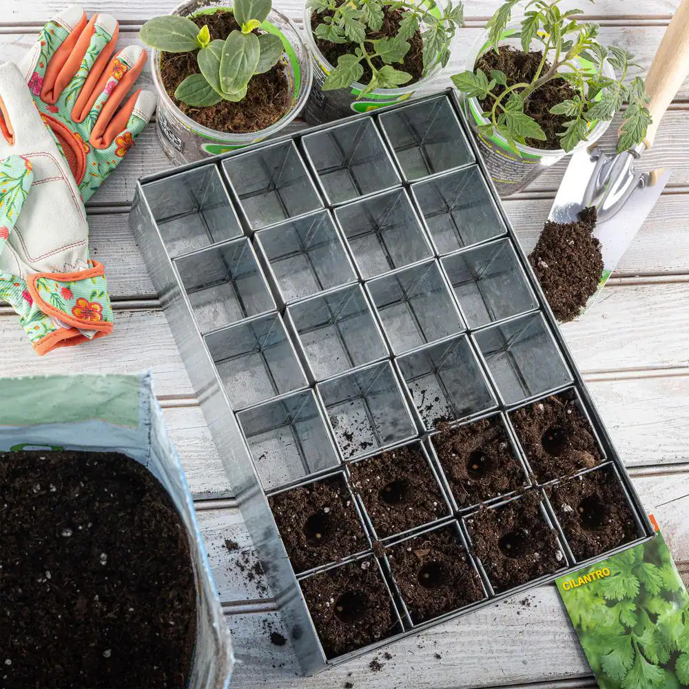 Steel Metal Seed Starter Tray