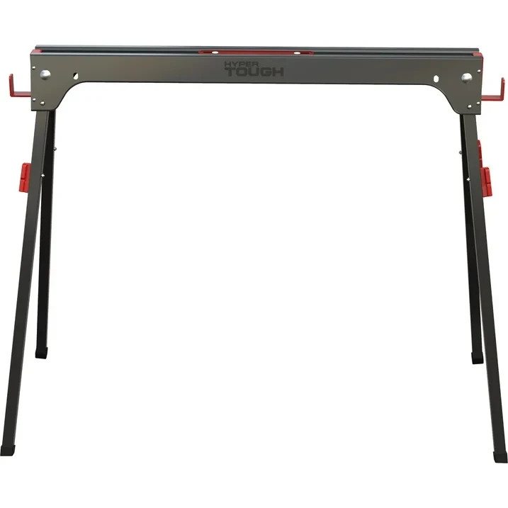 Hyper Tough Hyper Stack Foldable Metal Sawhorse, 450-lb Capacity
