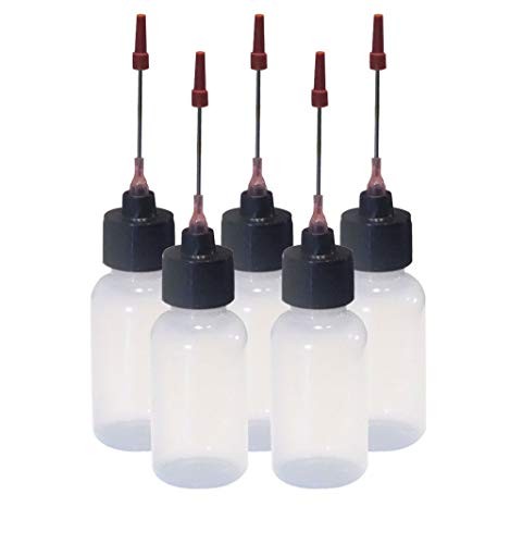 5-1 OZ Bottles w/ Stainless Needle Tip