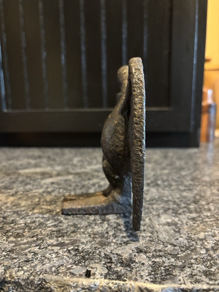 Antique Cast Iron Rooftop Snow Eagle