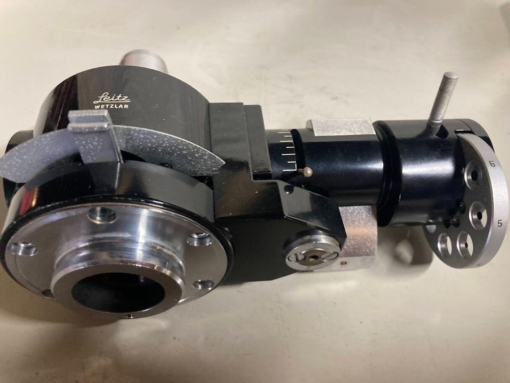 Leitz Industrial Microscope Base - Likely for Metals Surface Inspections - PARTS