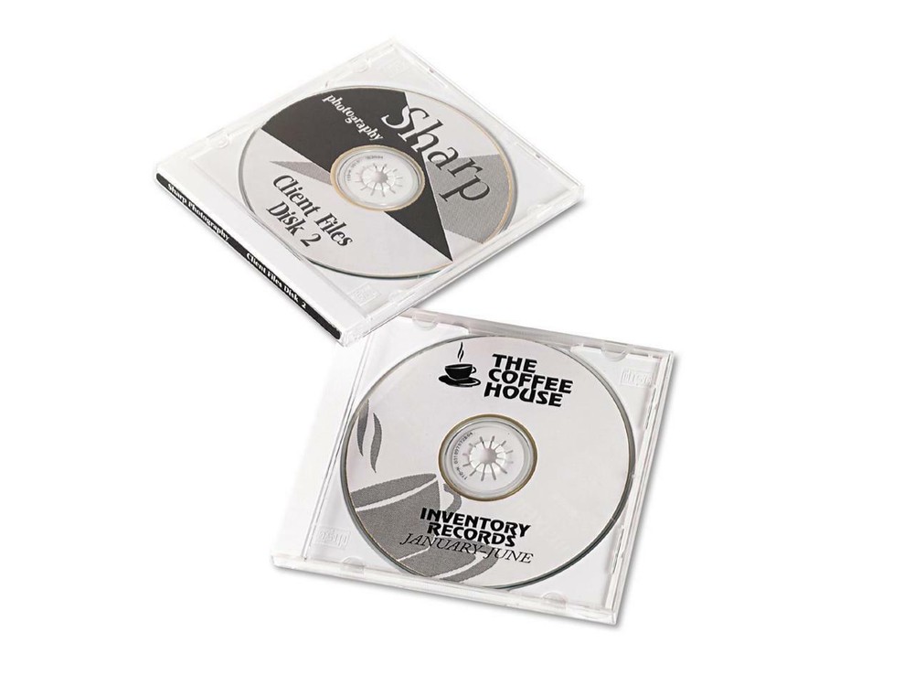 AVERY 5931 Matte White Removable CD Labels for Laser Printers