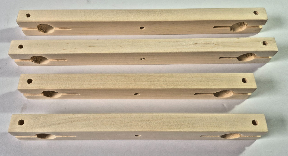Split Rail Scroll Frame Wooden Makes Several Sizes 24" 18" & 12" Needlework