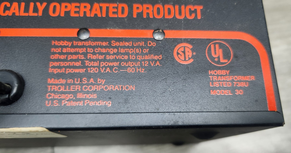 Troller Transistorize Autopulse TwinTransamp 1 Model 30 Power Pack
