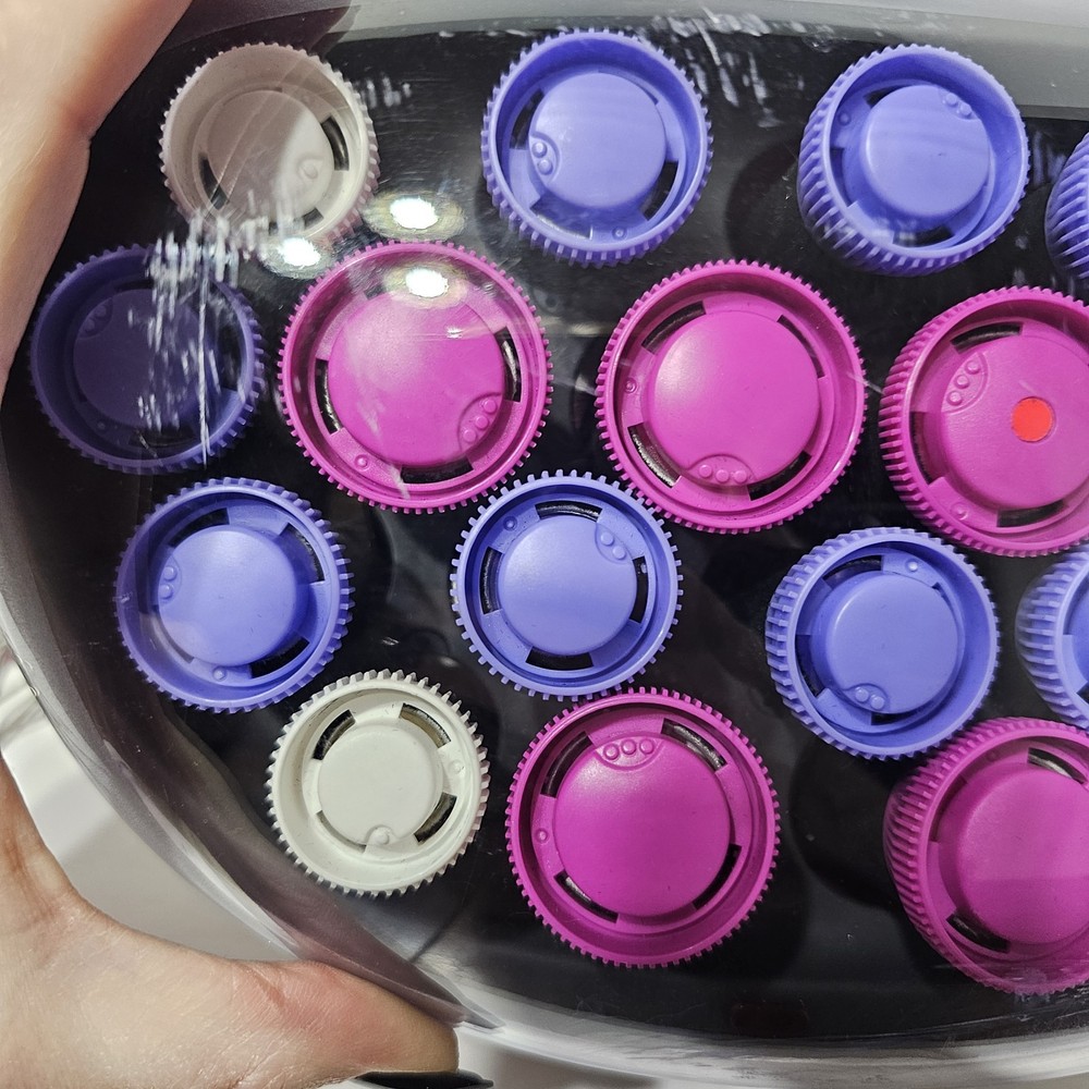 Remington Ionic Conditioning Hot Rollers, 20pcs plus Clips Purple H5600 Tested!