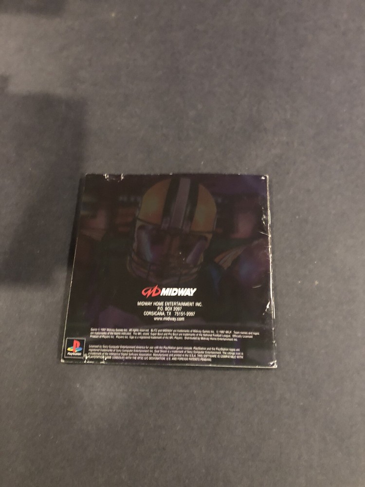 nfl blitz ps1 Manual Only