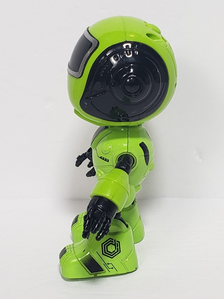 BOT Robot Die Cast Green Toy Figure
