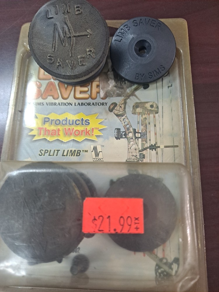 2pc LimbSaver Split Limb Vibration Dampener NEW BLACK