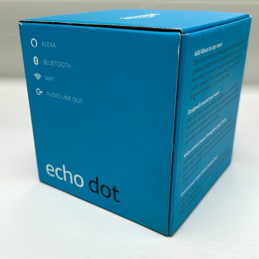 Amazon Echo Dot (3rd Generation) Smart Speaker - Sandstone - Tested & EUC