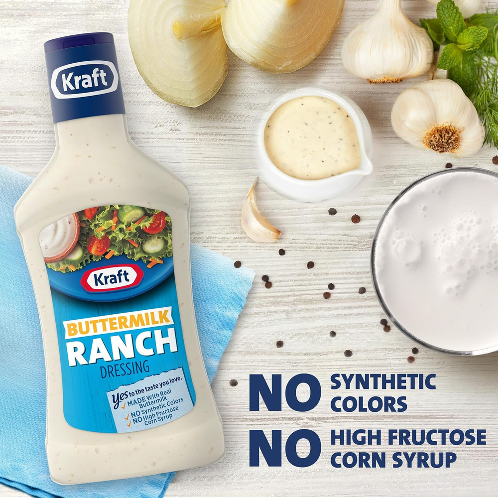 Buttermilk Ranch Dressing, 16 Fl Oz Bottle
