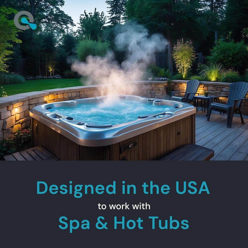 Eagle Ray Digital Spa Water Kit - Accurate Testing for Hot Tubs & Pools