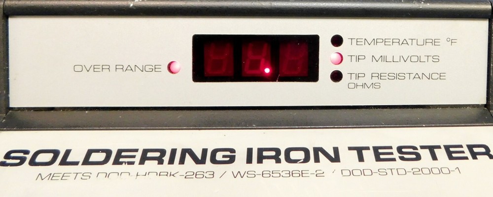 Wahl ST2000 Soldering Iron Tester Untested