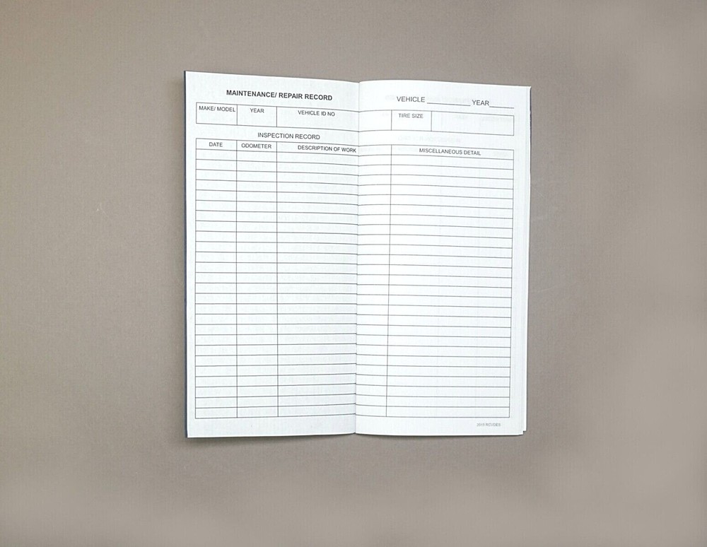 Automobile Maintenance Log
