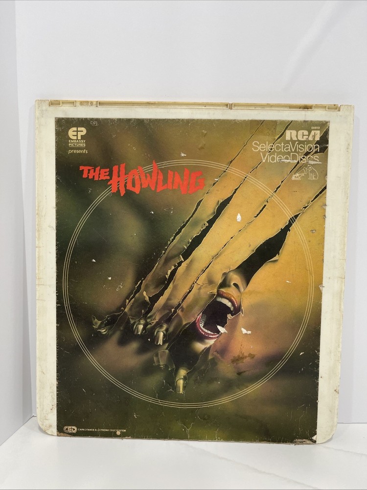 THE HOWLING Horror CED Dee Wallace 1981 Videodisc Stone McCarthy