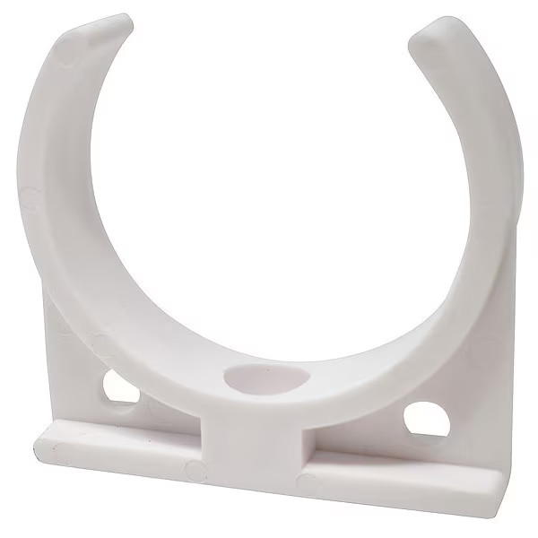 Nephros WallClip,21/2inH,Polypropylene,21/2inDia 70-0901 Nephros 70-0901