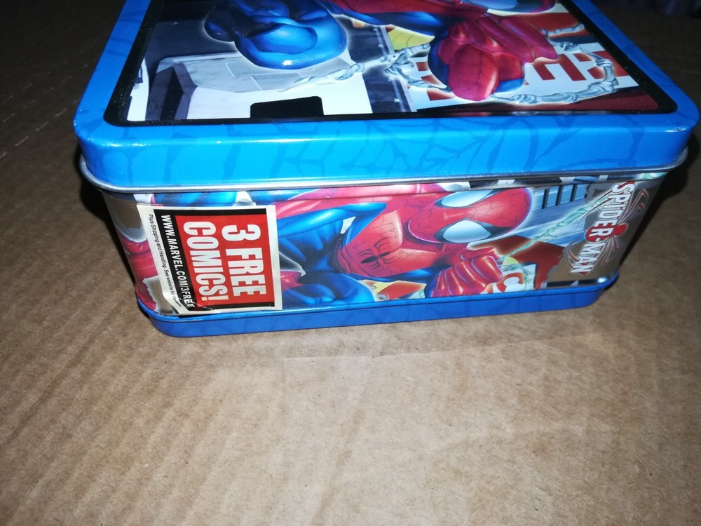SPIDER-MAN Tin Box Lunch box Ultimate Mark Bagley Art Marvel Comics