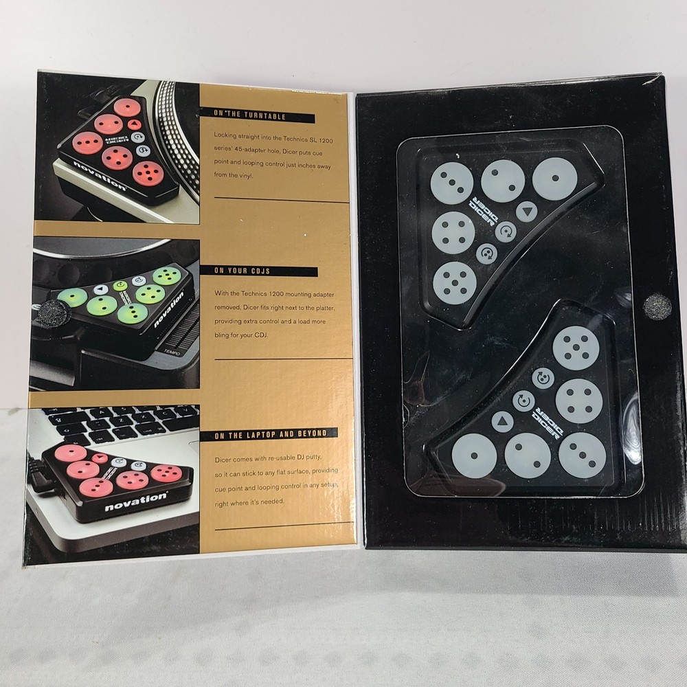 Novation Dicer Cue Point & Looping Control USB Powered DJ Controller, Working