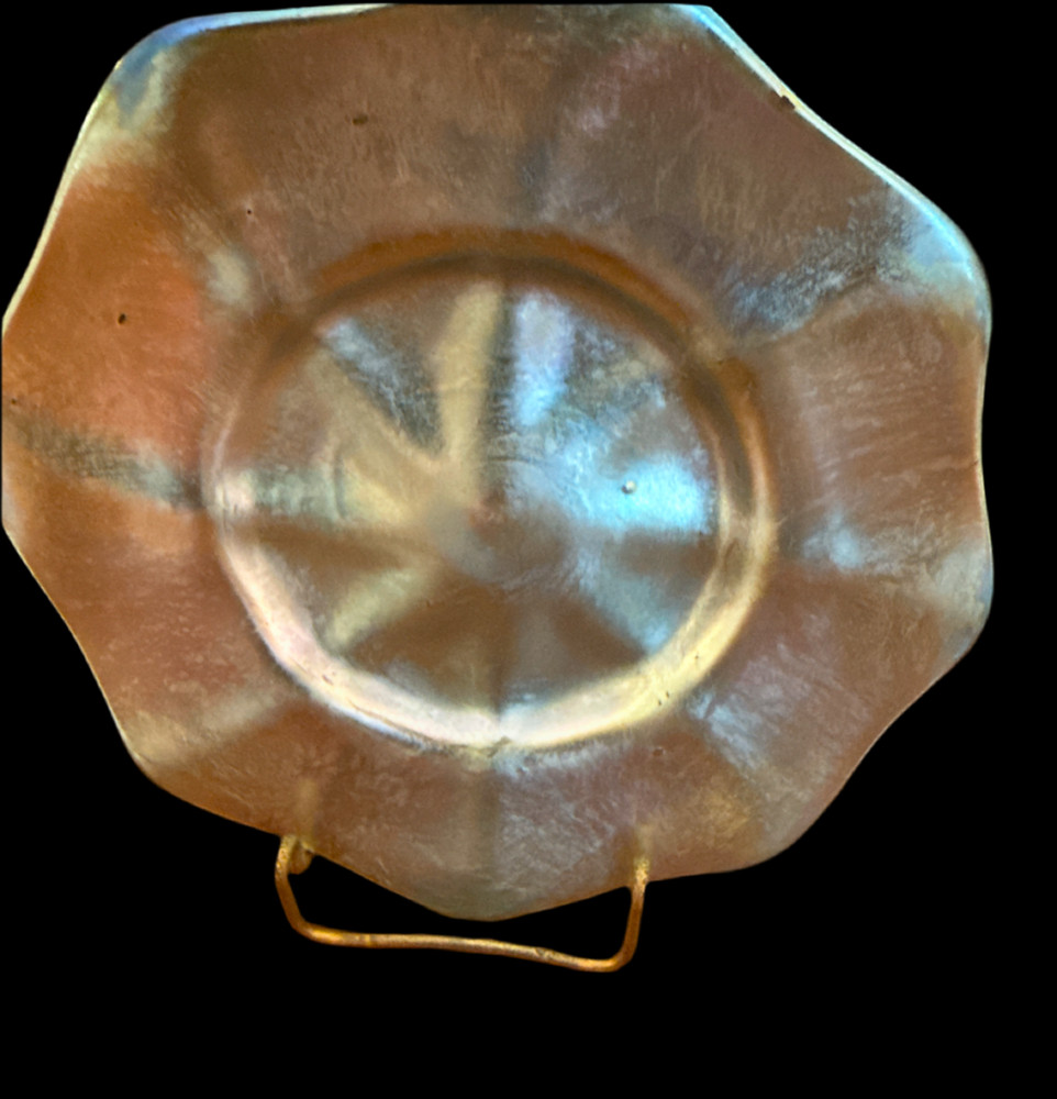 Tiffany Studios Small Favrile Plate