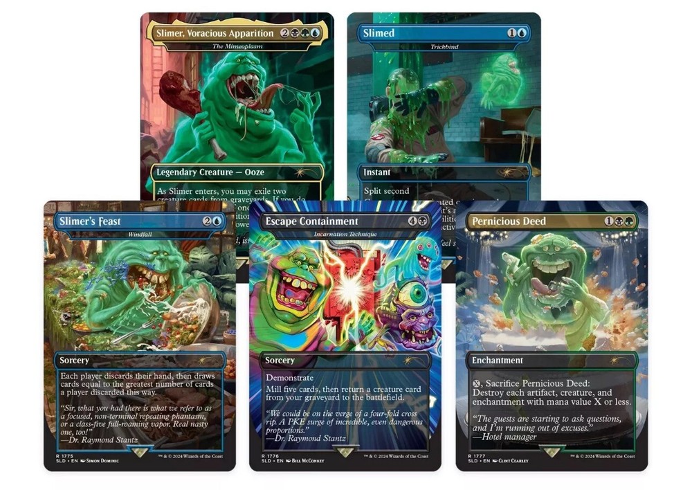 Secret Lair x Ghostbusters: Slimer Foil